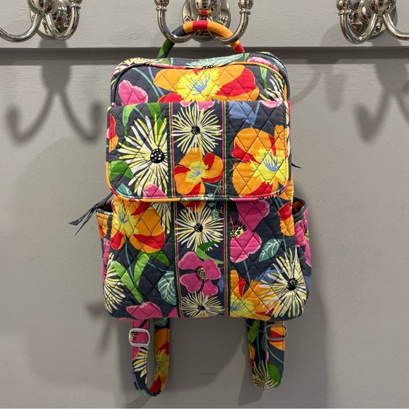 Vera Bradley Handbags - Vera Bradley Jazzy Blooms Backpack